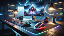 Découvrez le tapis de souris XXL RGB SteelSeries pour une expérience gaming immersive avec un éclairage vibrant.