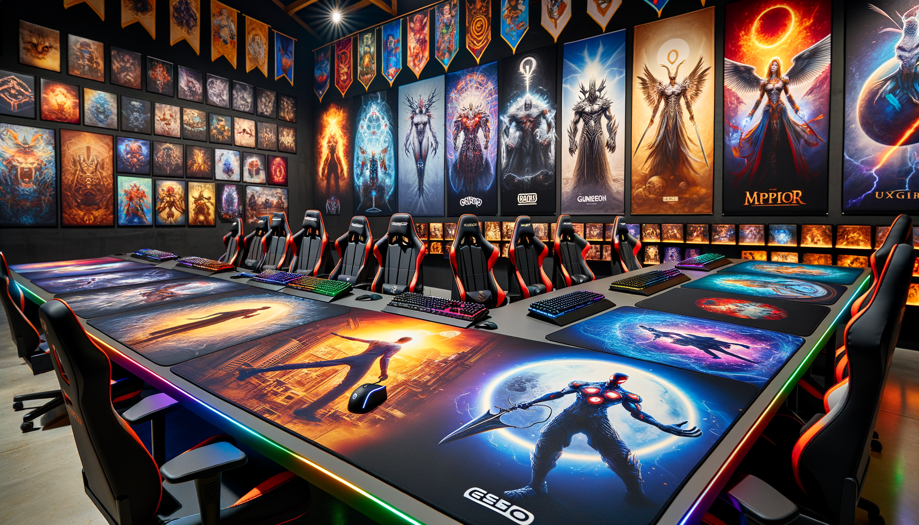 Découvrez comment personnaliser son tapis de souris XXL avec des designs uniques inspirés des jeux et mangas.