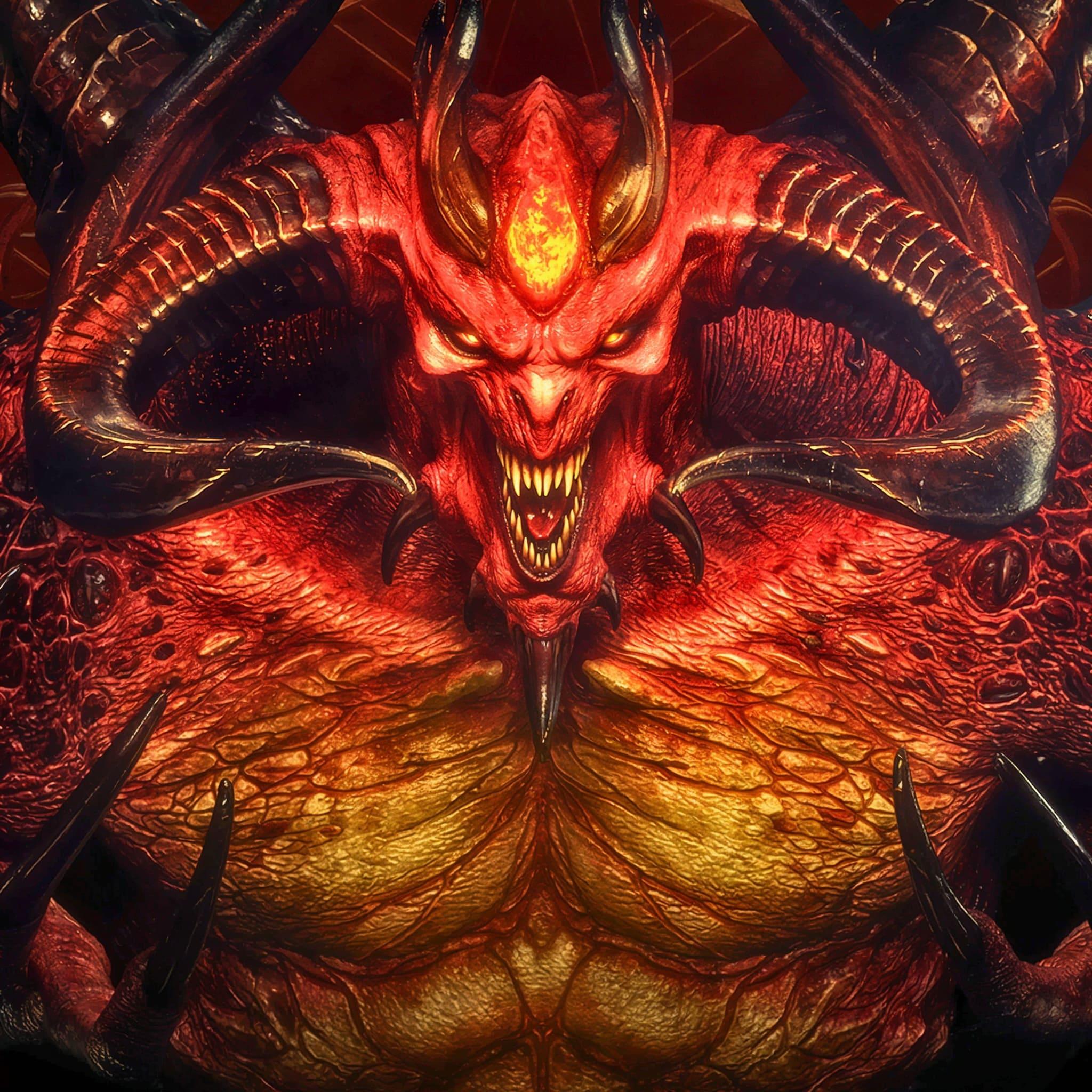 Tapis de souris XXL Diablo – Le pouvoir des Enfers au bout des doigts - Mouse Pads