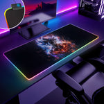 Tapis de souris DBZ SANGOKU RGB - Aura - Vignette | Mouse Pads