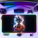 Tapis de souris DBZ SANGOKU RGB - Aura - Vignette | Mouse Pads