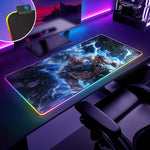 Tapis de souris DBZ SANGOKU RGB - Puissance - Vignette | Mouse Pads