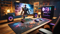 Tapis de souris XXL Call of Duty pour un setup gamer immersif.