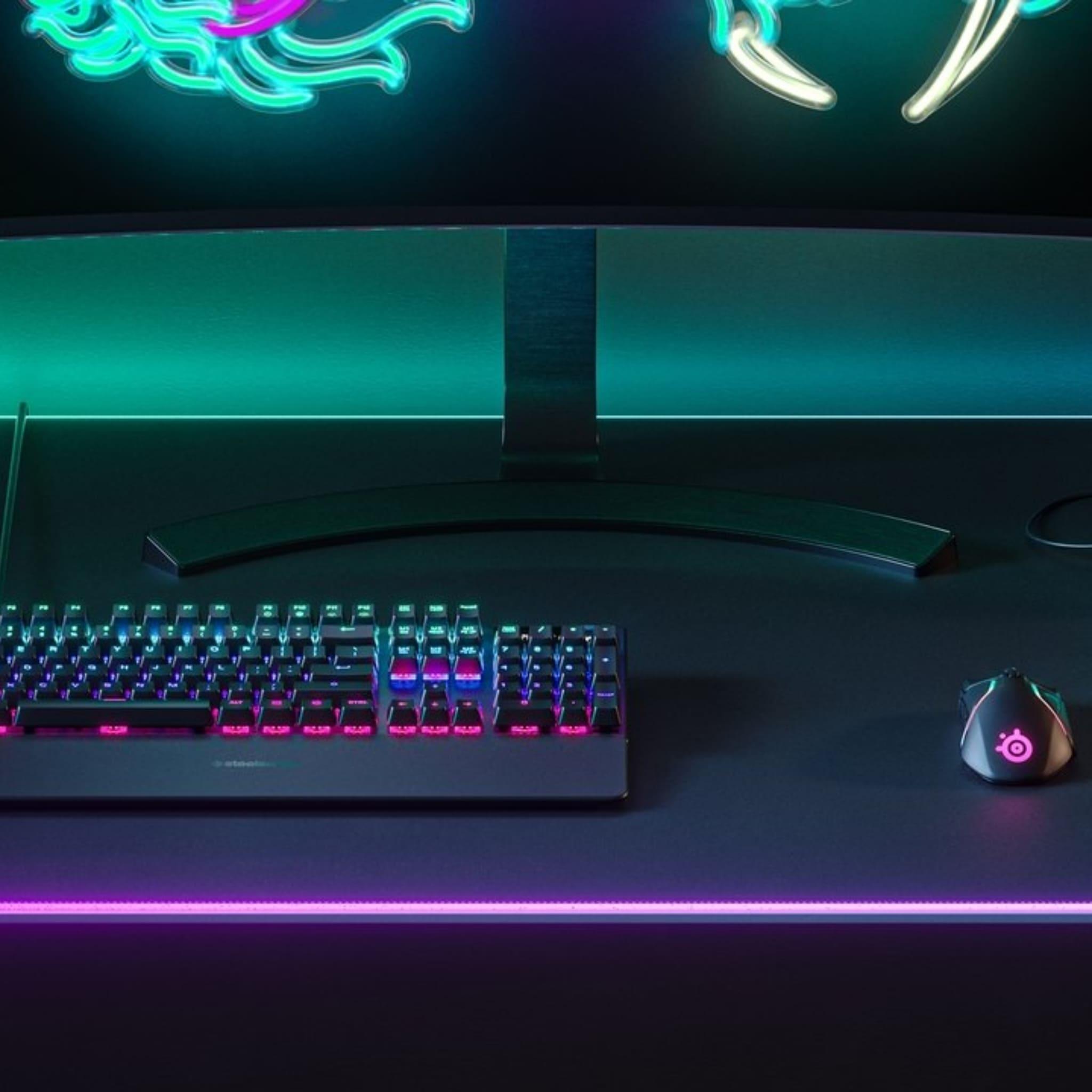 Tapis de souris XXL RGB – Ton setup entre en mode néon - Mouse Pads