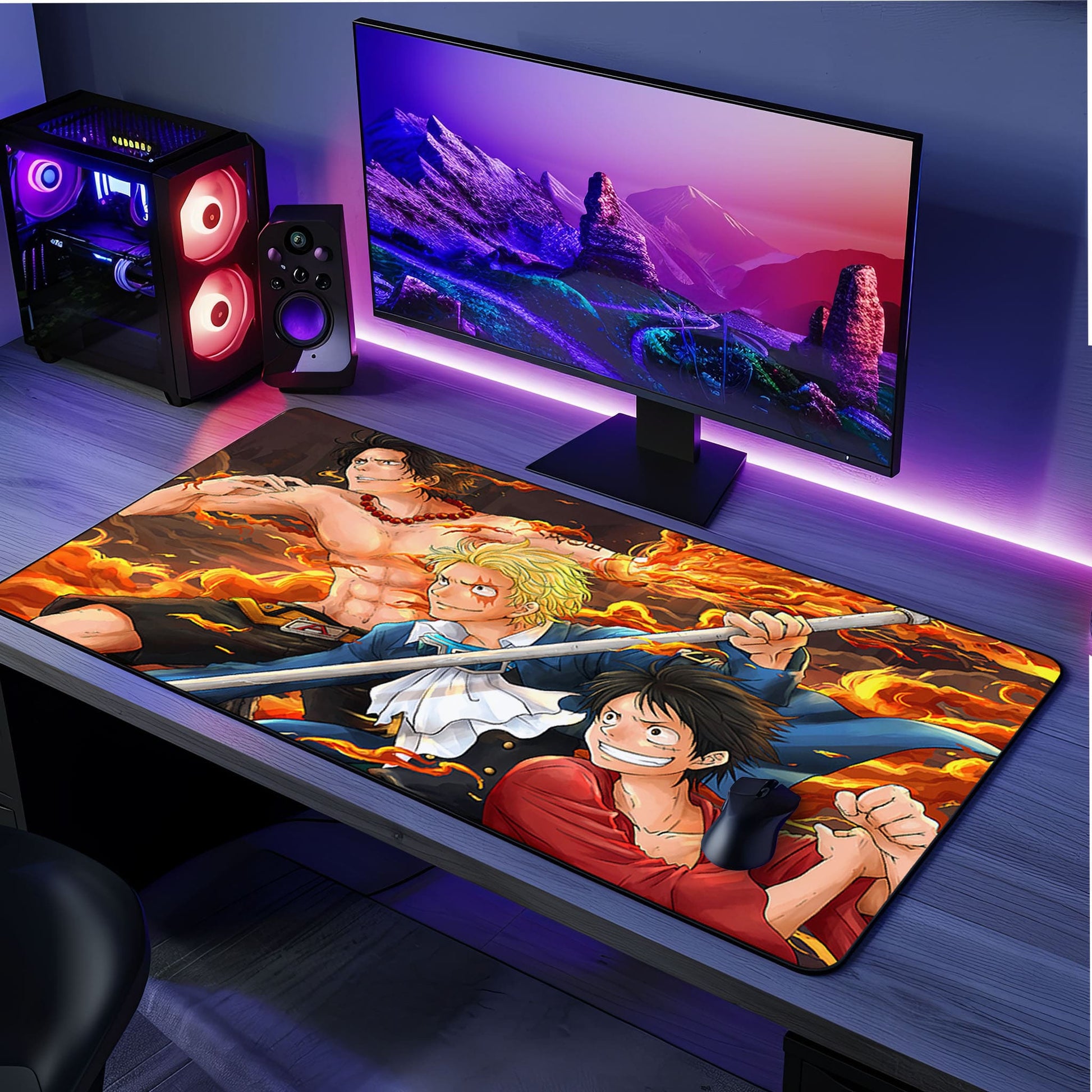 Tapis de souris ONE PIECE - Fraternité 4