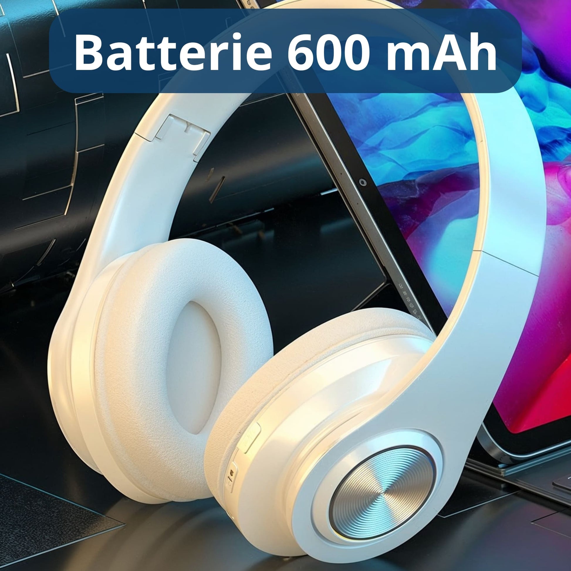 🎧 Casque sans fil Bluetooth avec réduction de bruit - Mouse Pads