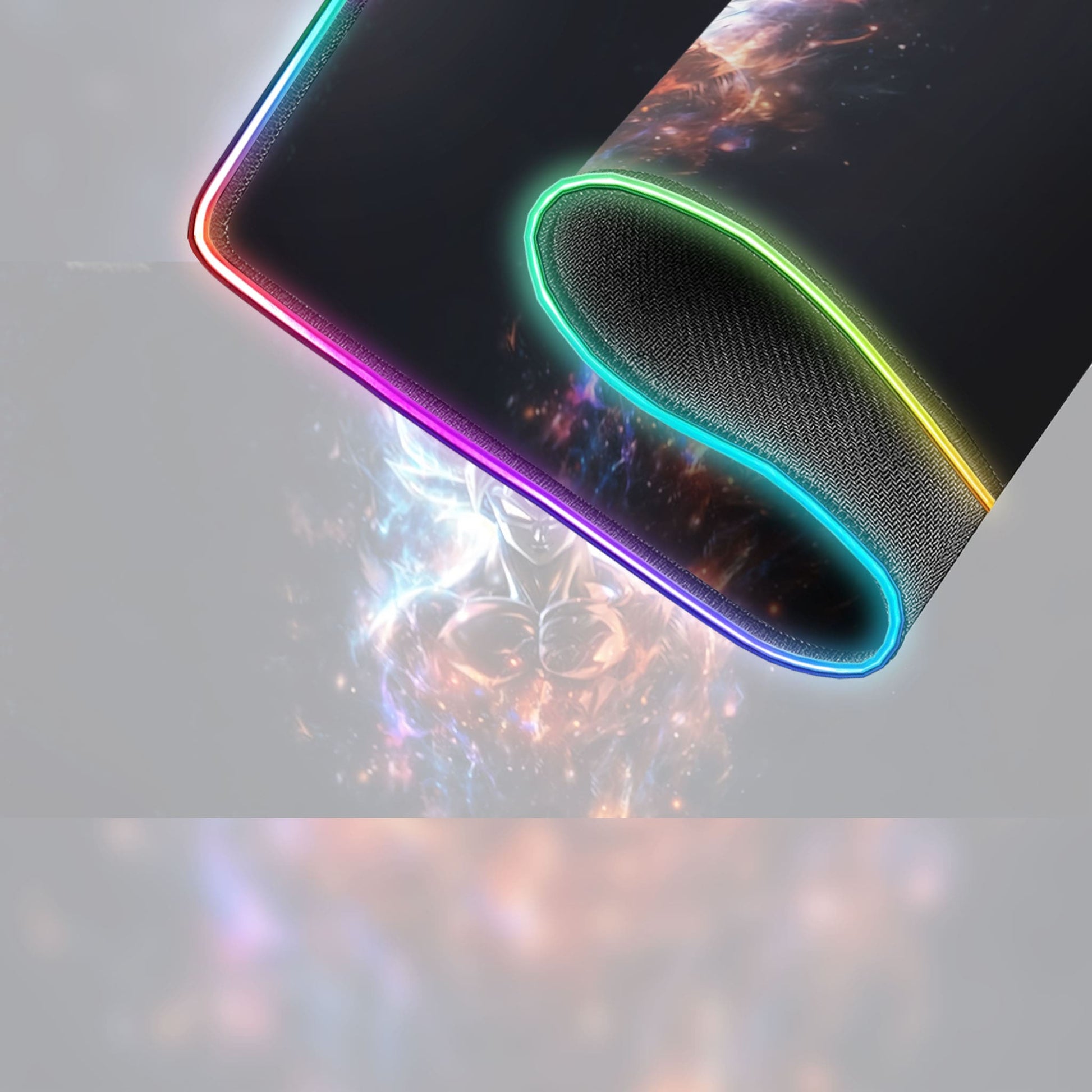 Tapis de souris DBZ SANGOKU RGB - Aura - Mouse Pads