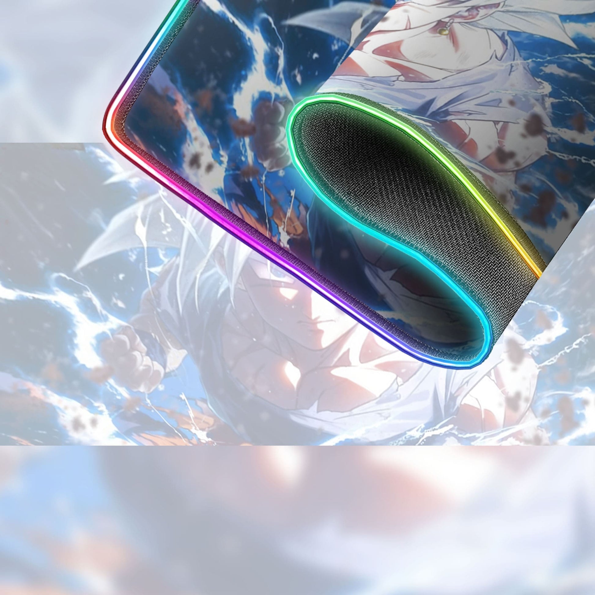 Tapis de souris DBZ SANGOKU RGB - Éclair - Mouse Pads