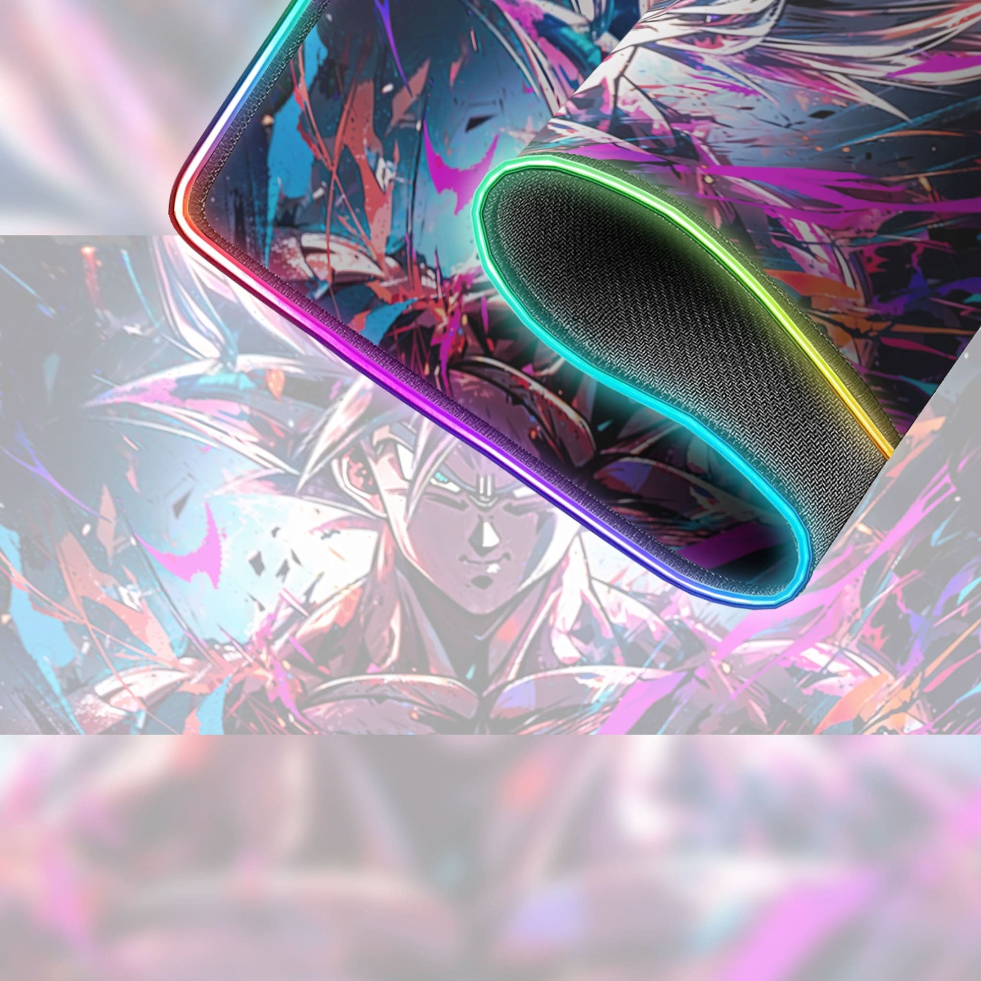 Tapis de souris DBZ SANGOKU RGB - Explosion - Mouse Pads