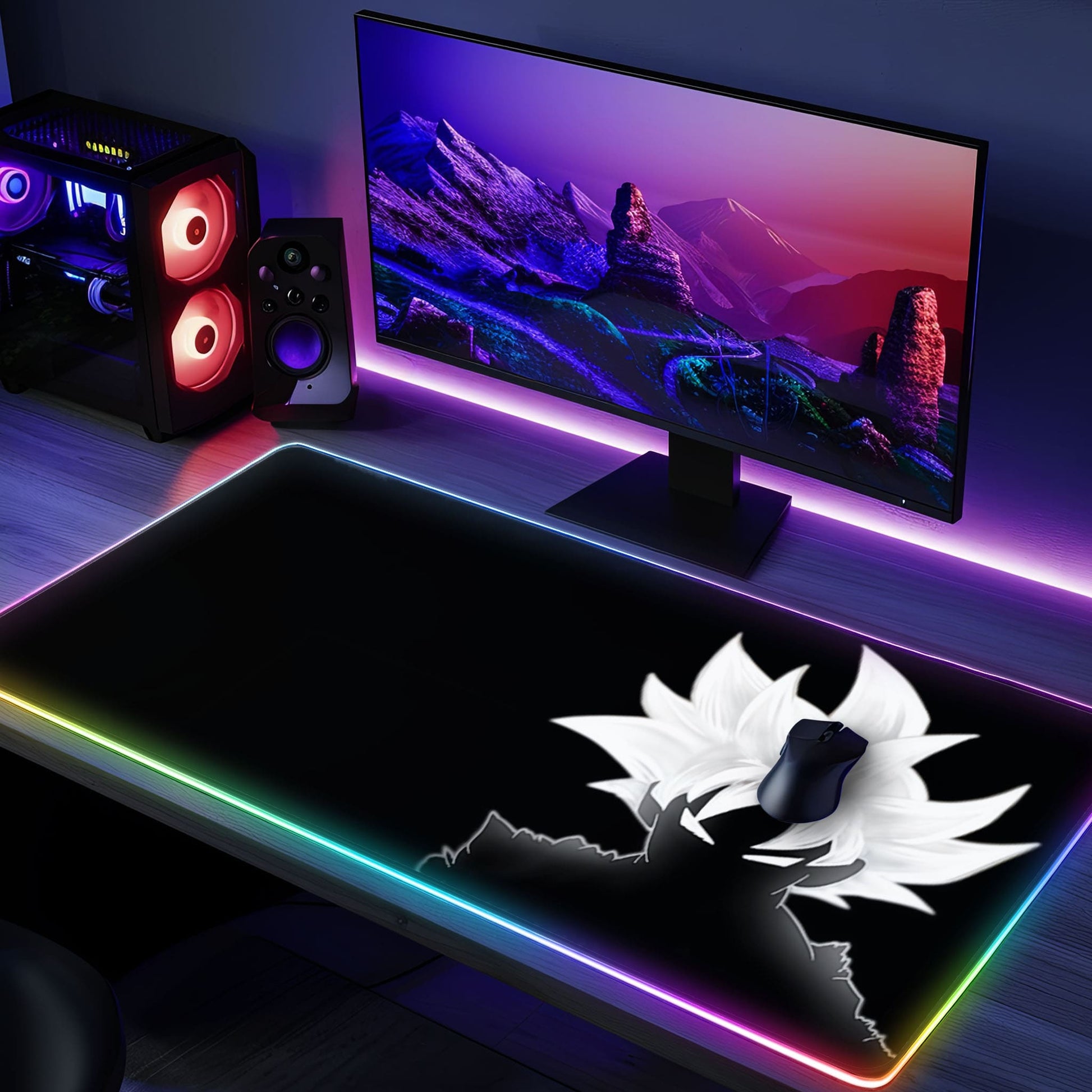 Tapis de souris DBZ SANGOKU RGB - Ombre - Mouse Pads