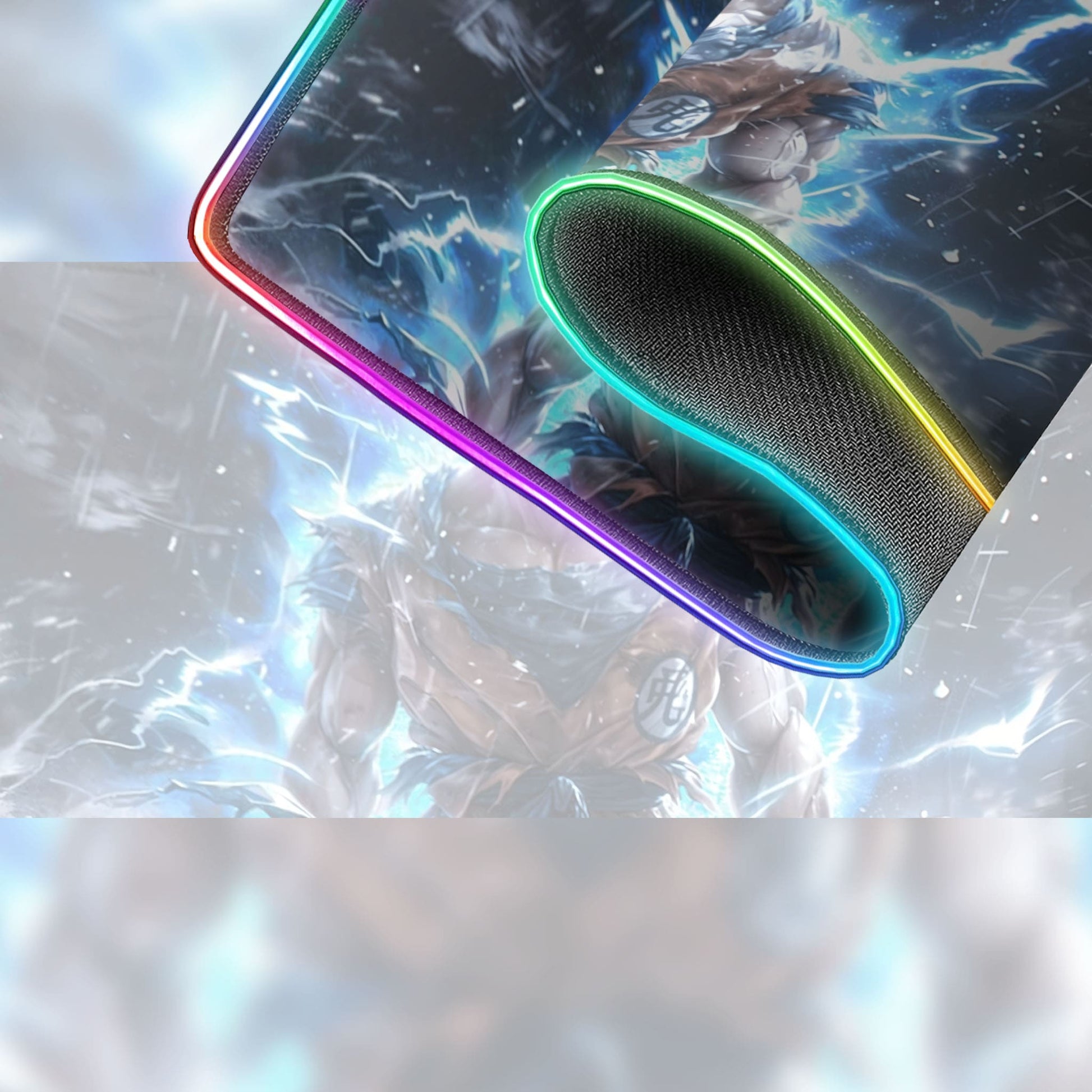 Tapis de souris DBZ SANGOKU RGB - Puissance - Mouse Pads
