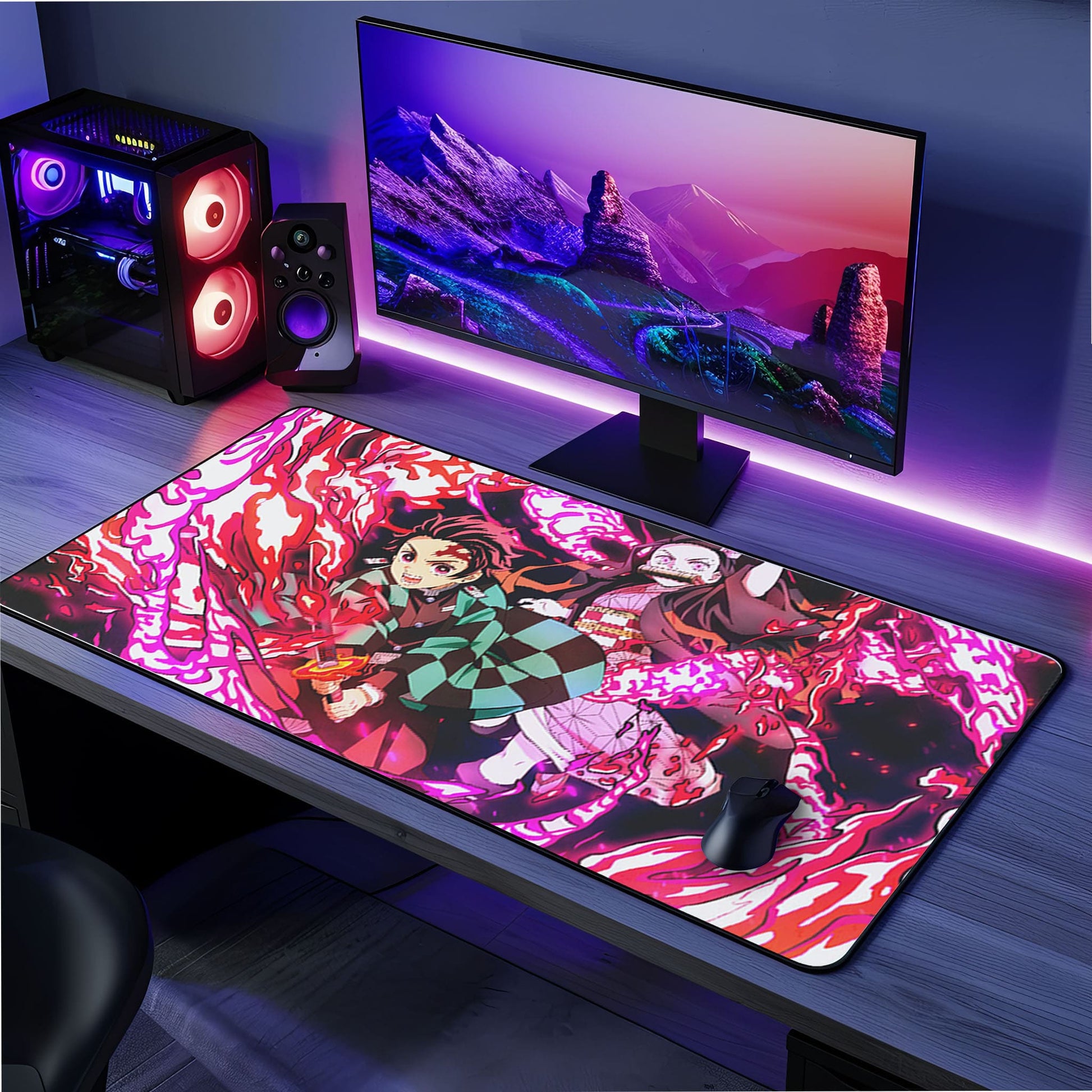Tapis de souris DEMON SLAYER - Pink 4