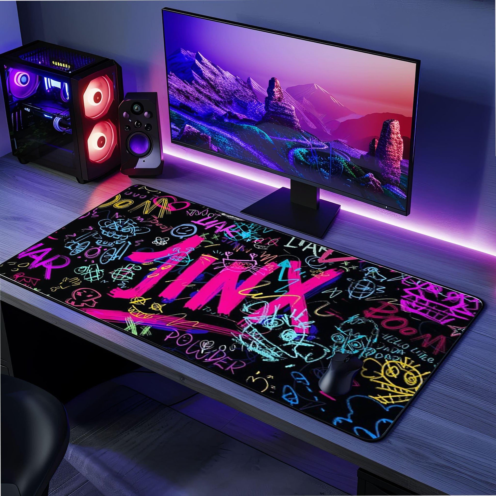 Tapis de souris JINX ARCANE - Graffiti 4