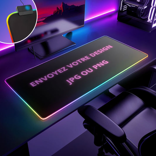 Tapis de souris RGB personnalisé - Mouse Pads