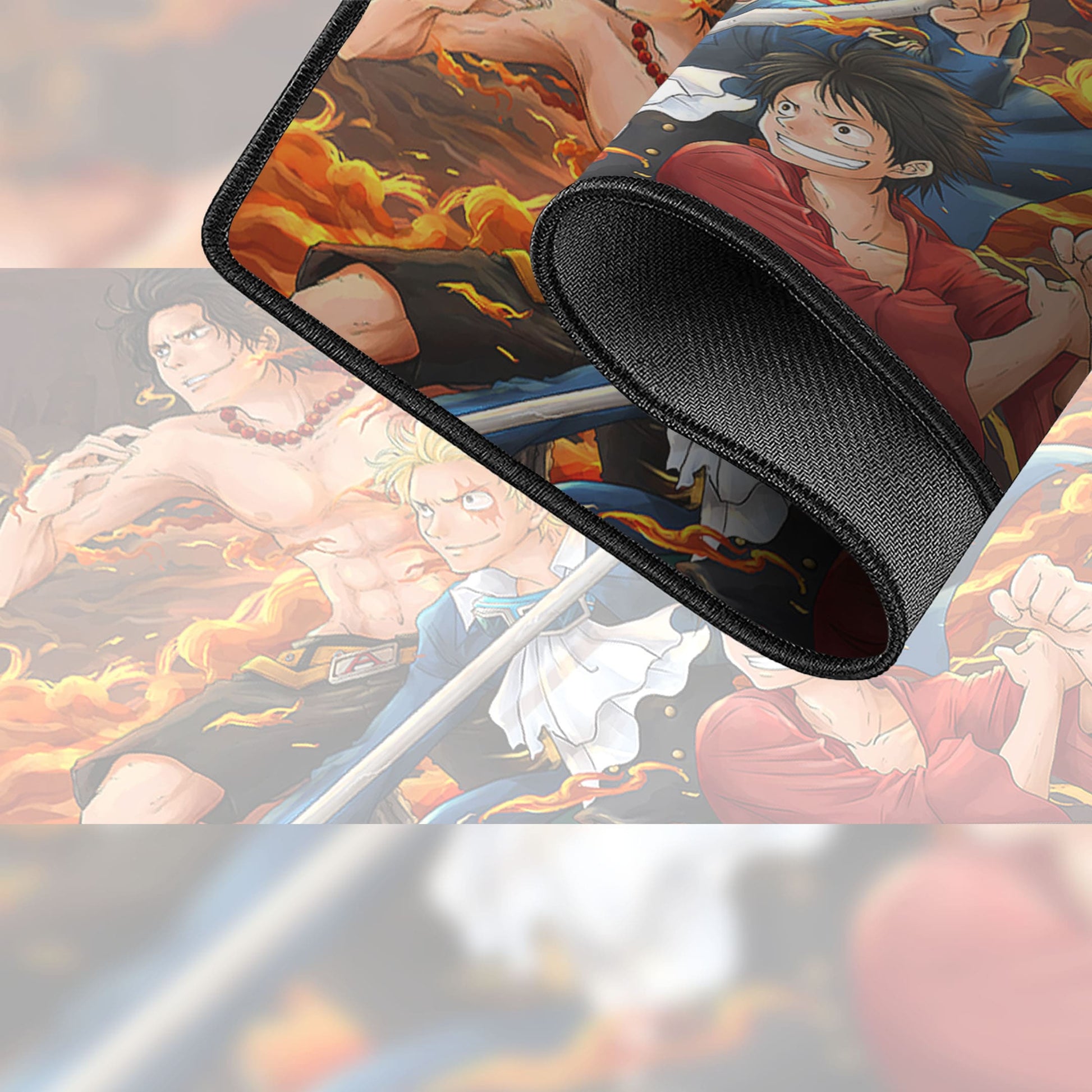 Tapis de souris ONE PIECE - Fraternité 3
